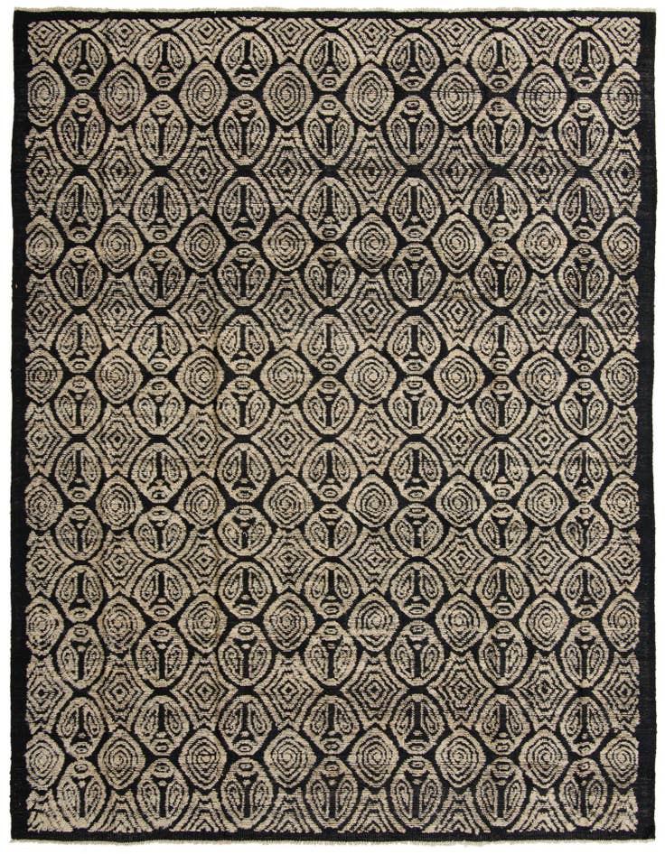 Detail image of 9' 2 x 12' 6 Hand Knotted Darya Wool Rug