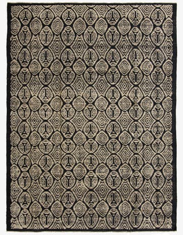 9' 2 x 12' 6 Hand Knotted Darya Wool Rug