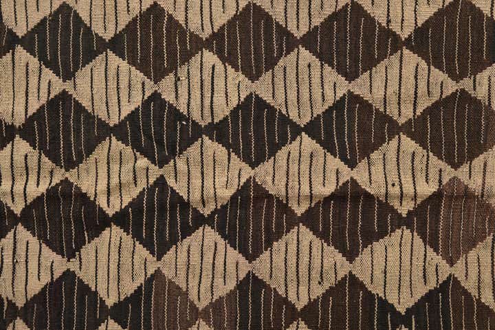 5' x 6' 4 Hand Woven Kilim Modern Wool Rug