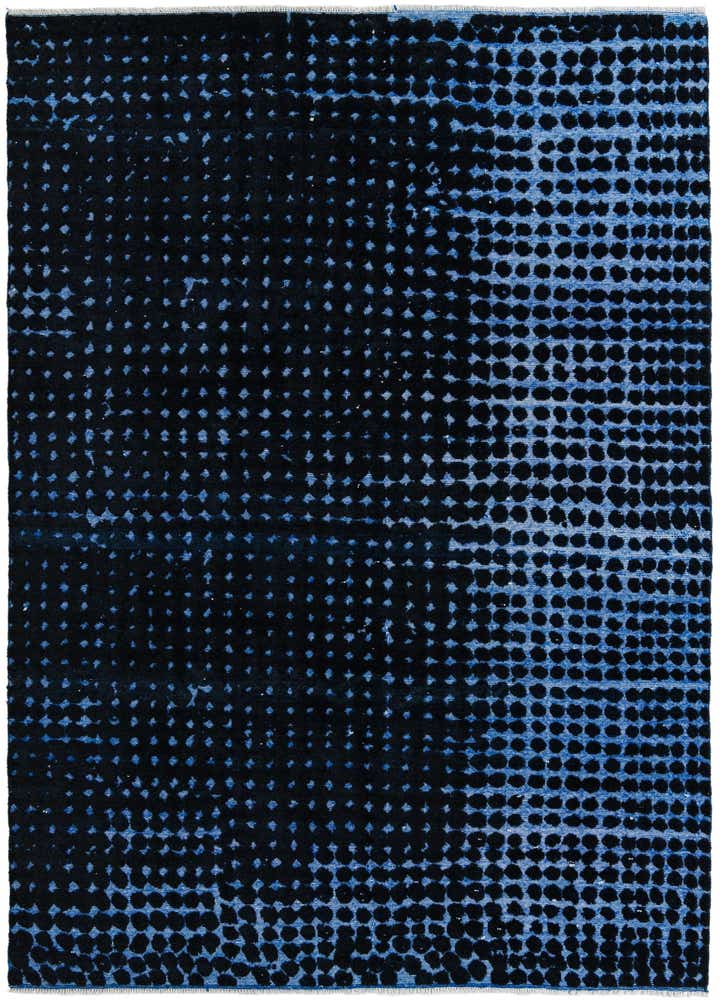 8' x 10' 4 Hand Knotted Darya Wool Rug