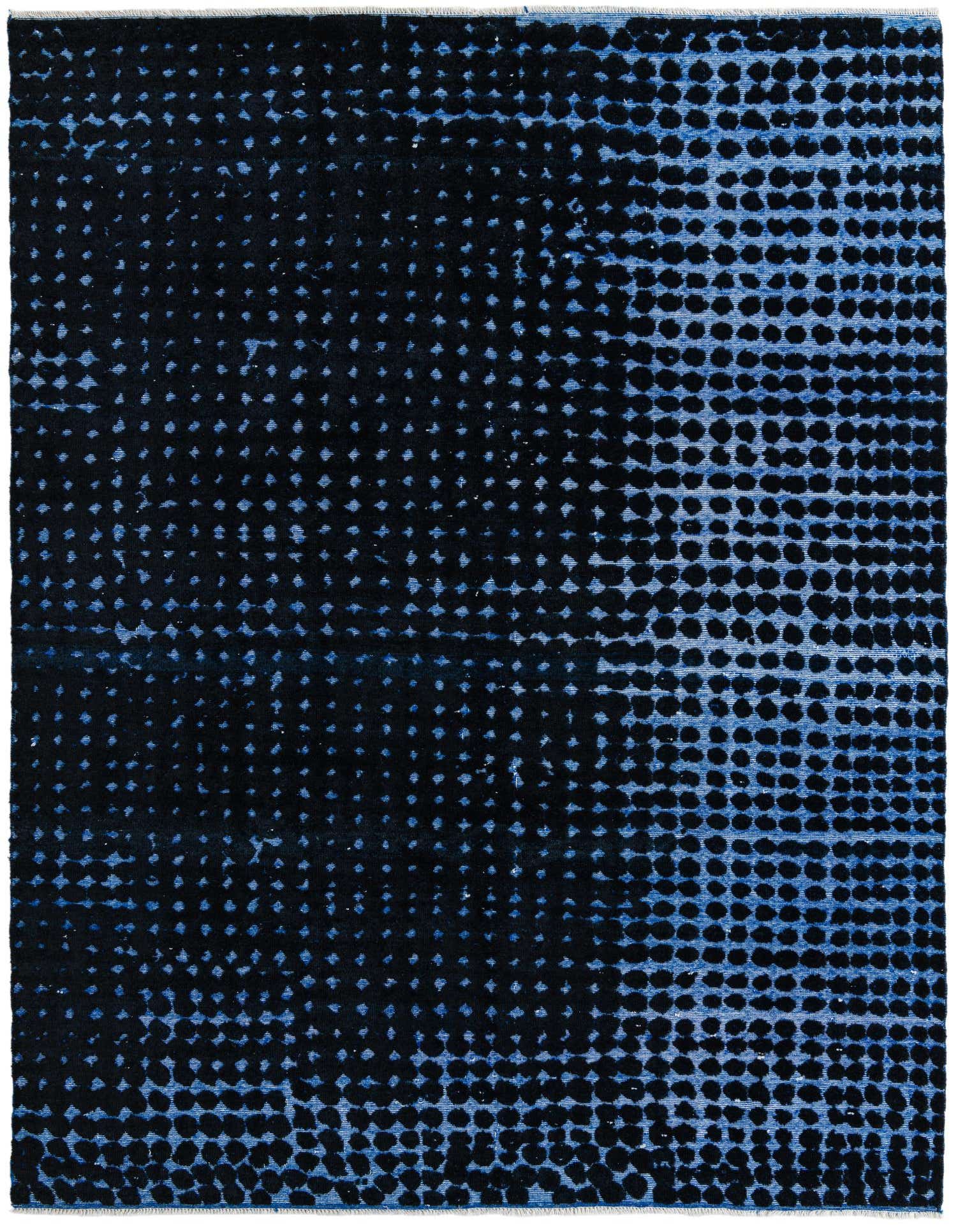 8' x 10' 4 Hand Knotted Darya Wool Rug