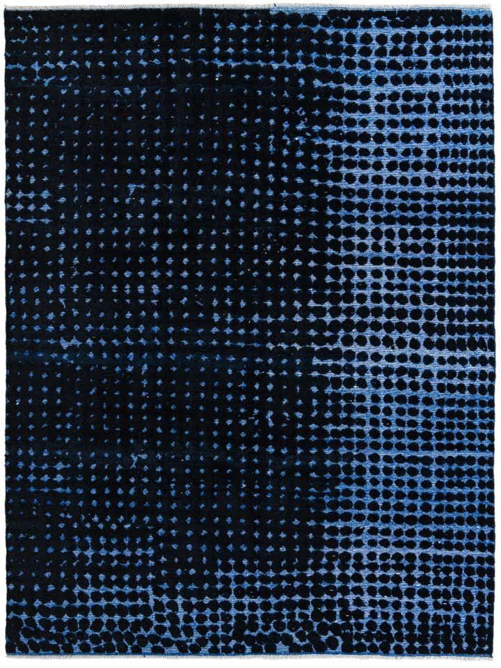 8' x 10' 4 Hand Knotted Darya Wool Rug