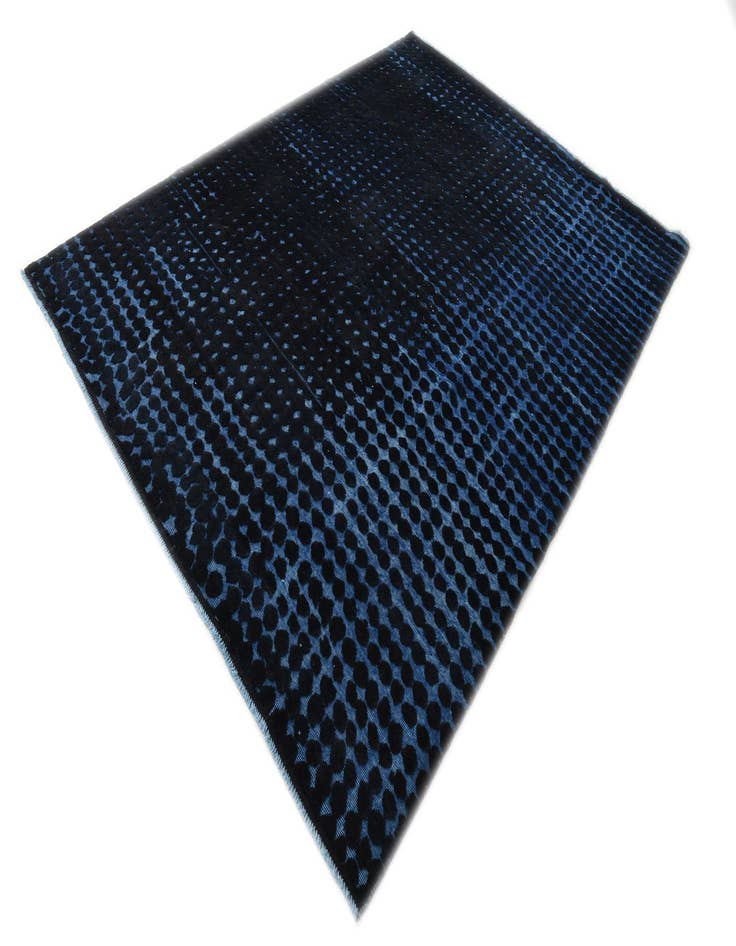 Detail image of 7' 8 x 10' 2 Hand Knotted Darya Wool Rug