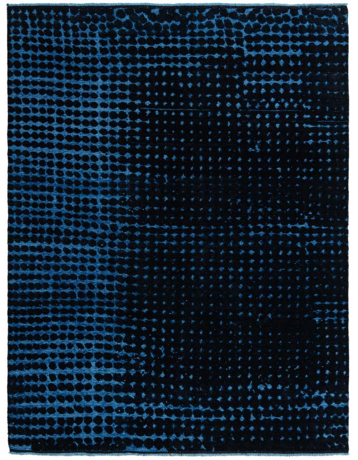 Detail image of 7' 8 x 10' 2 Hand Knotted Darya Wool Rug
