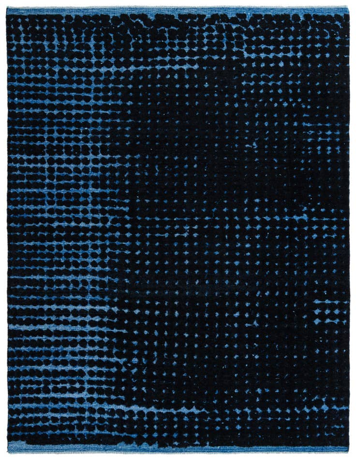 Detail image of 7' 9 x 10' 6 Hand Knotted Darya Wool Rug