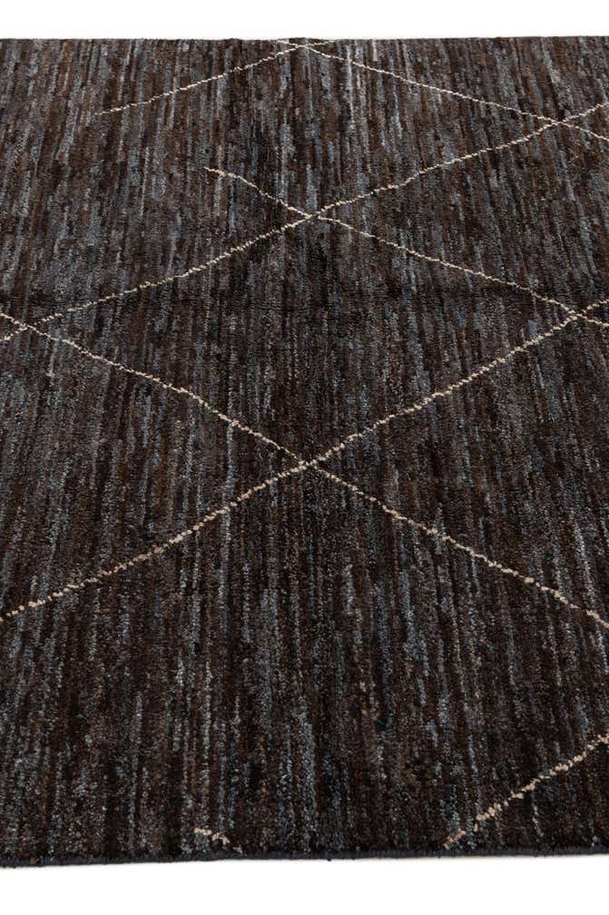 5' 2 x 7' 7 Hand Knotted Moroccan Wool Rug