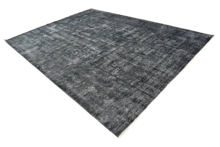 Detail image of 9' 3 x 12' 7 Hand Knotted Ultra Vintage Persian Wool Rug