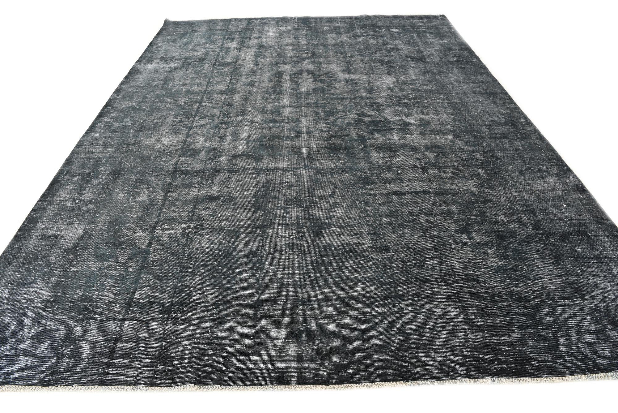 9' 3 x 12' 7 Hand Knotted Ultra Vintage Persian Wool Rug