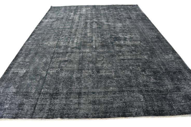Detail image of 9' 3 x 12' 7 Hand Knotted Ultra Vintage Persian Wool Rug