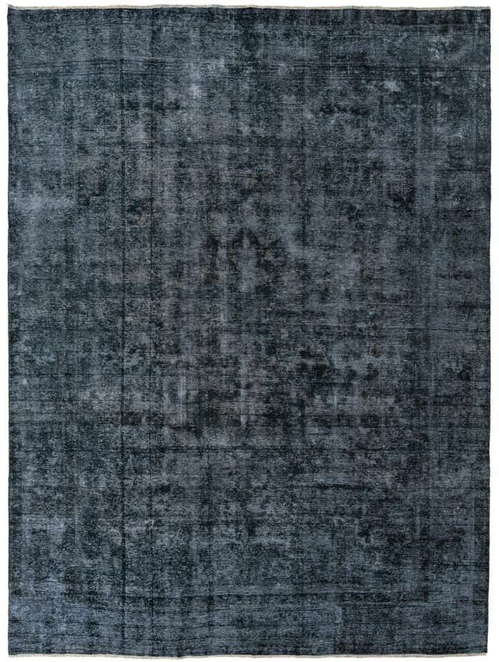 9' 3 x 12' 7 Hand Knotted Ultra Vintage Persian Wool Rug