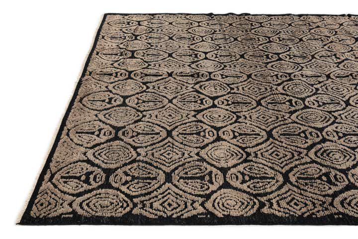 9' x 12' 5 Hand Knotted Darya Wool Rug