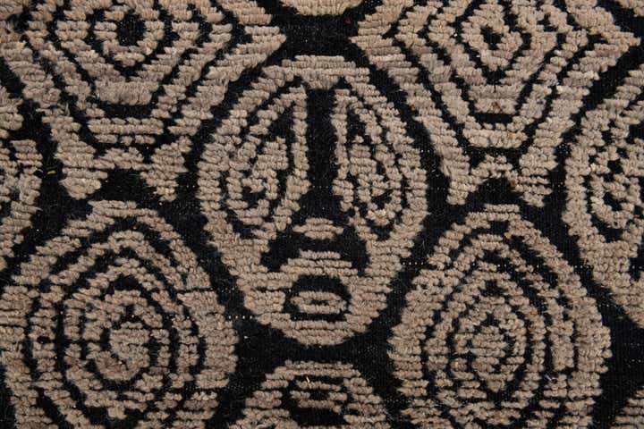 9' x 12' 5 Hand Knotted Darya Wool Rug