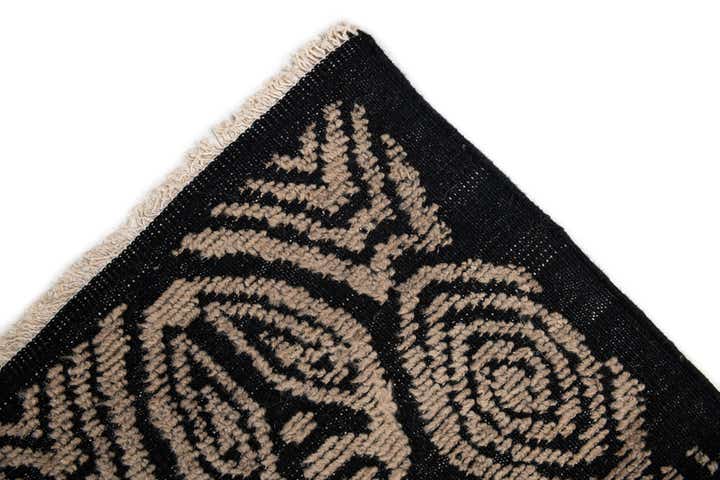 9' x 12' 5 Hand Knotted Darya Wool Rug