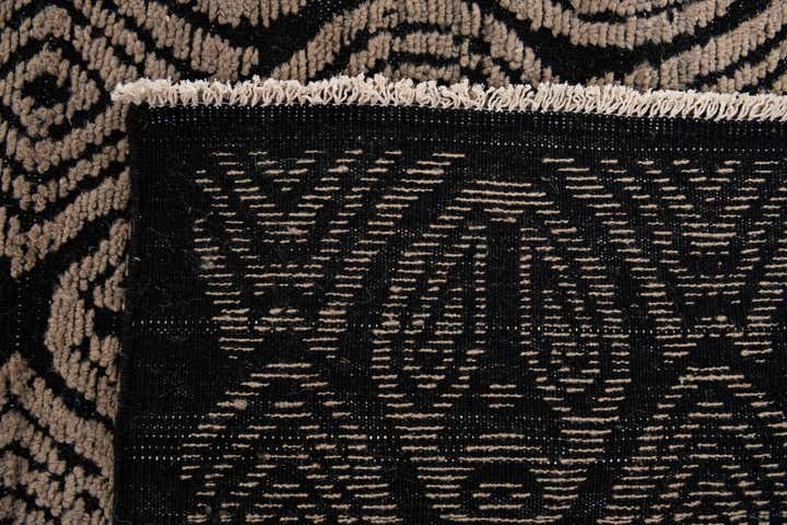 9' x 12' 5 Hand Knotted Darya Wool Rug