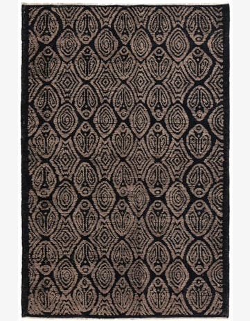 6' 6 x 9' 8 Hand Knotted Darya Wool Rug