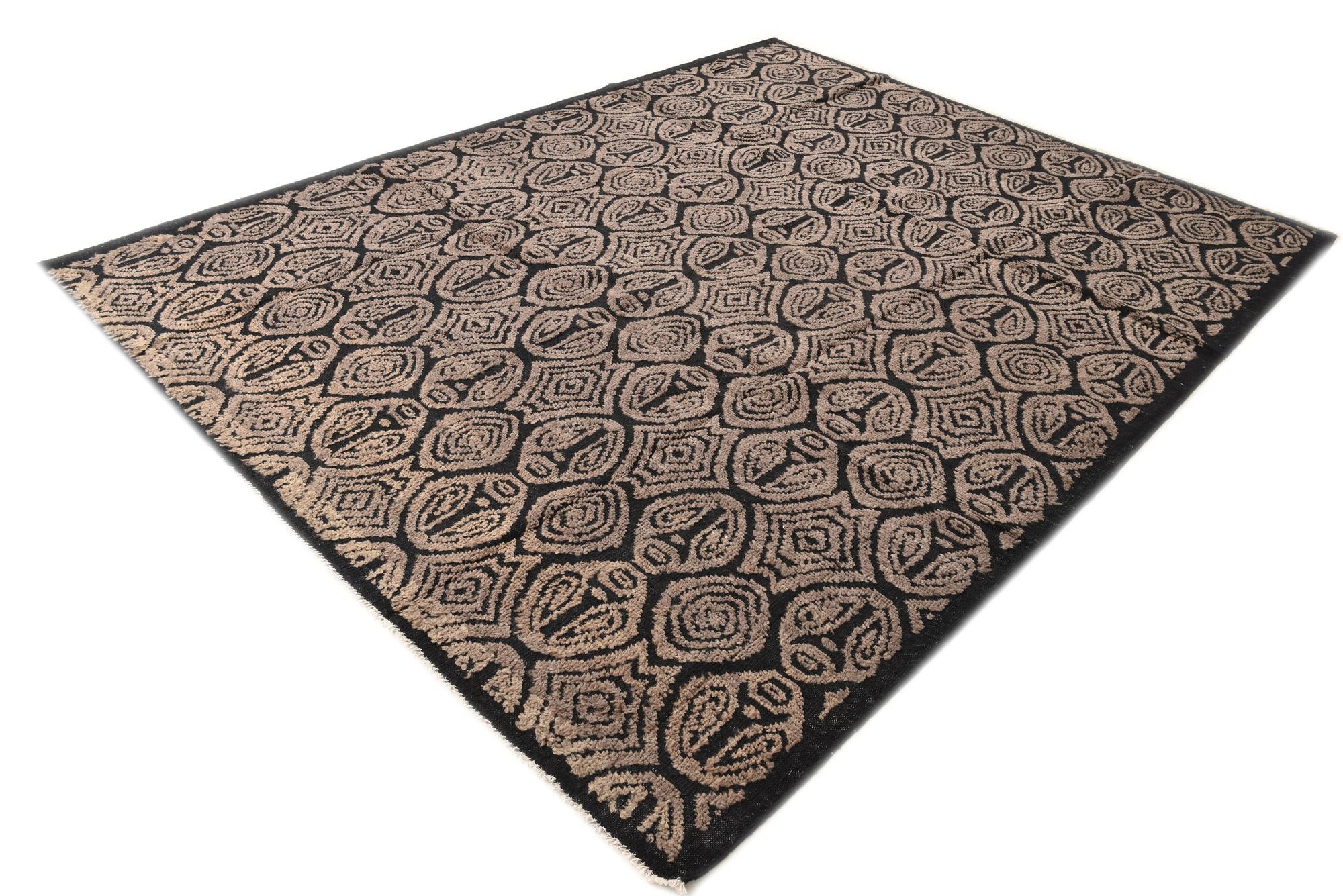 8' 2 x 10' 5 Hand Knotted Darya Wool Rug