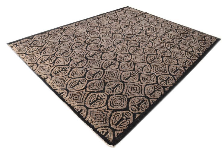 Detail image of 8' 2 x 10' 5 Hand Knotted Darya Wool Rug