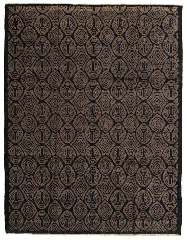Detail image of 8' 2 x 10' 5 Hand Knotted Darya Wool Rug