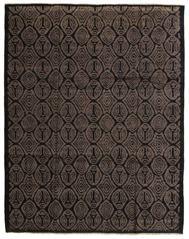 Detail image of 8' 2 x 10' 5 Hand Knotted Darya Wool Rug