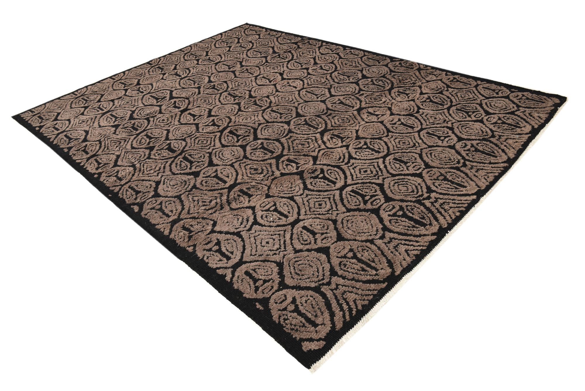8' 4 x 11' Hand Knotted Darya Wool Rug