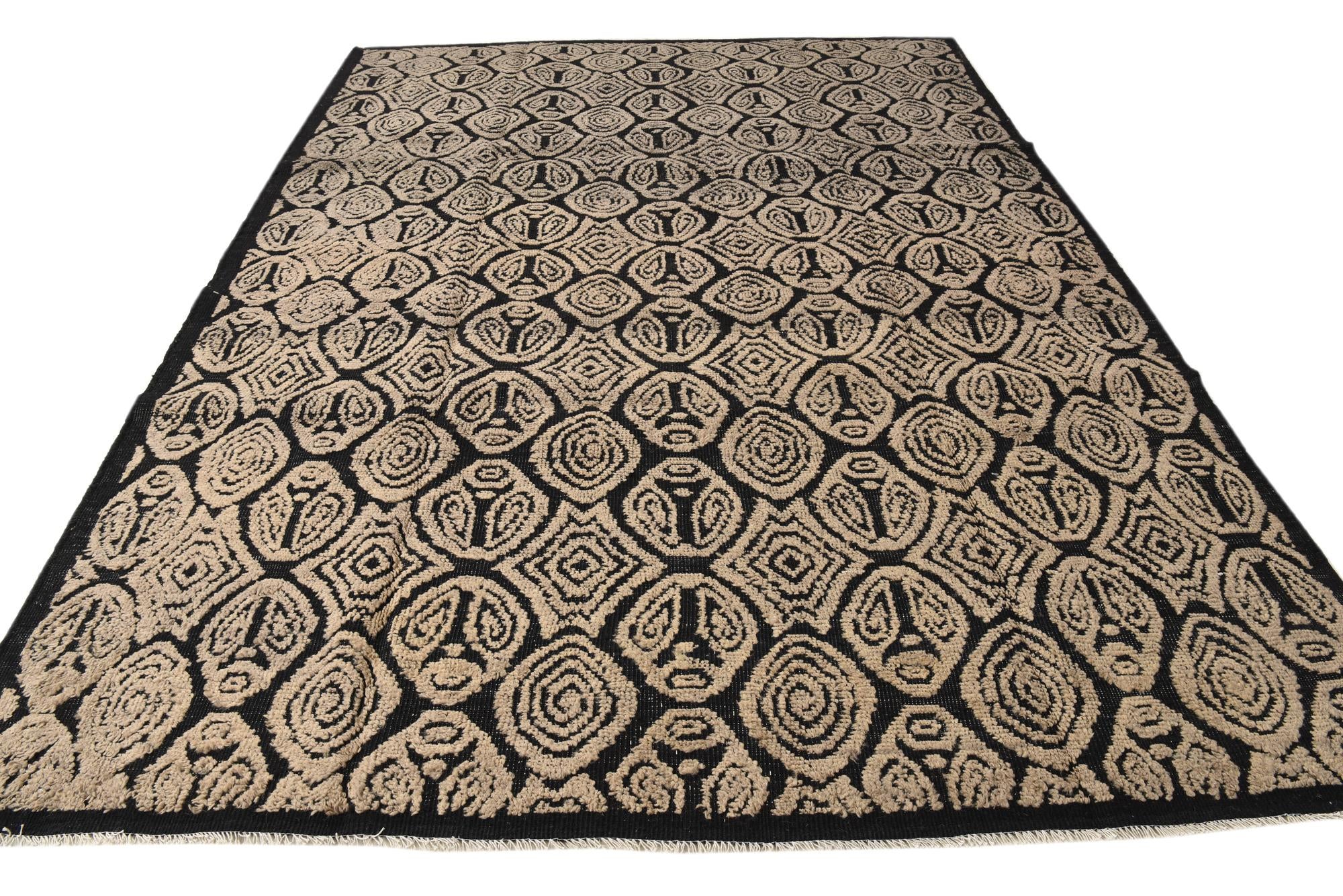 8' 9 x 11' 6 Hand Knotted Darya Wool Rug