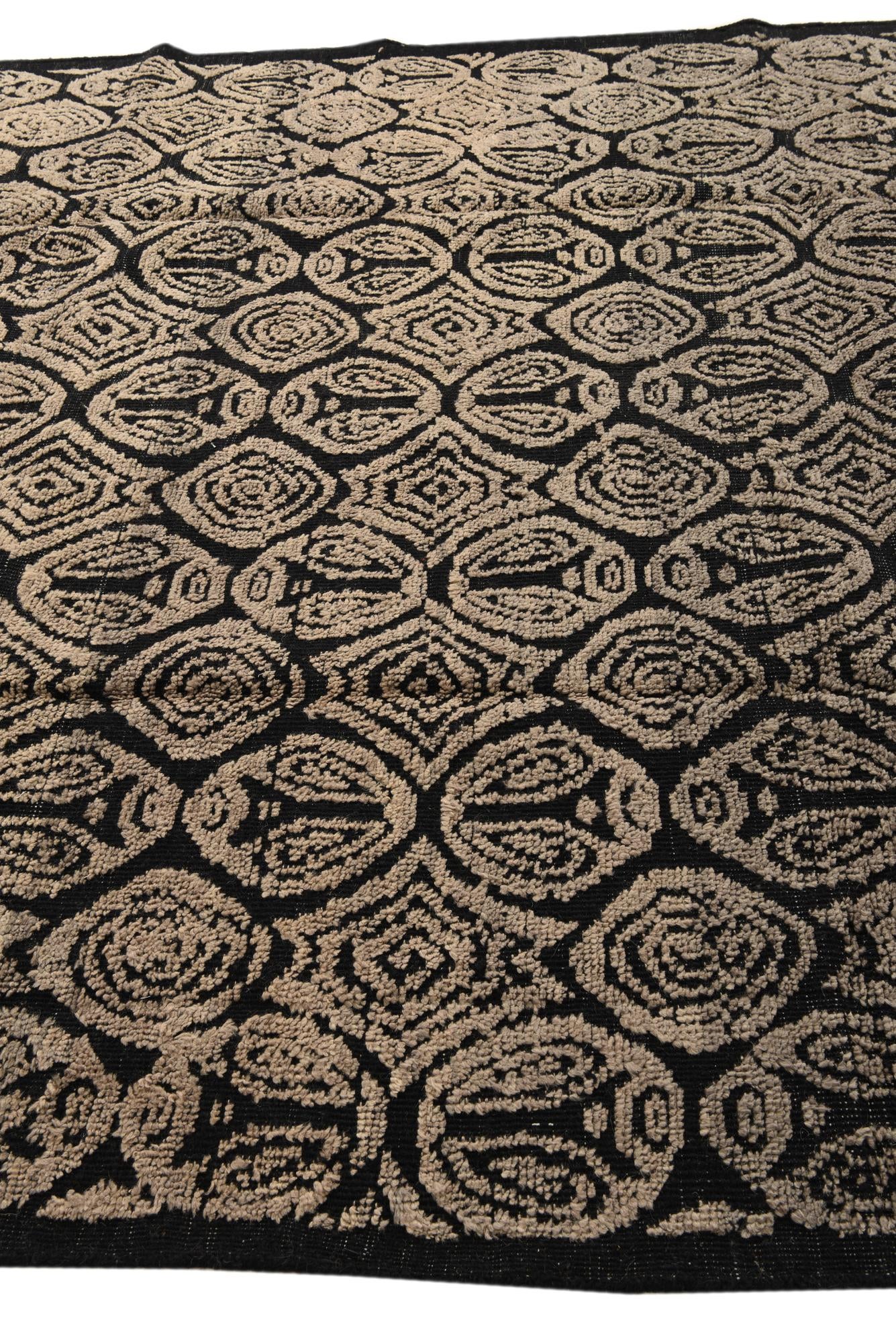 8' 9 x 11' 6 Hand Knotted Darya Wool Rug
