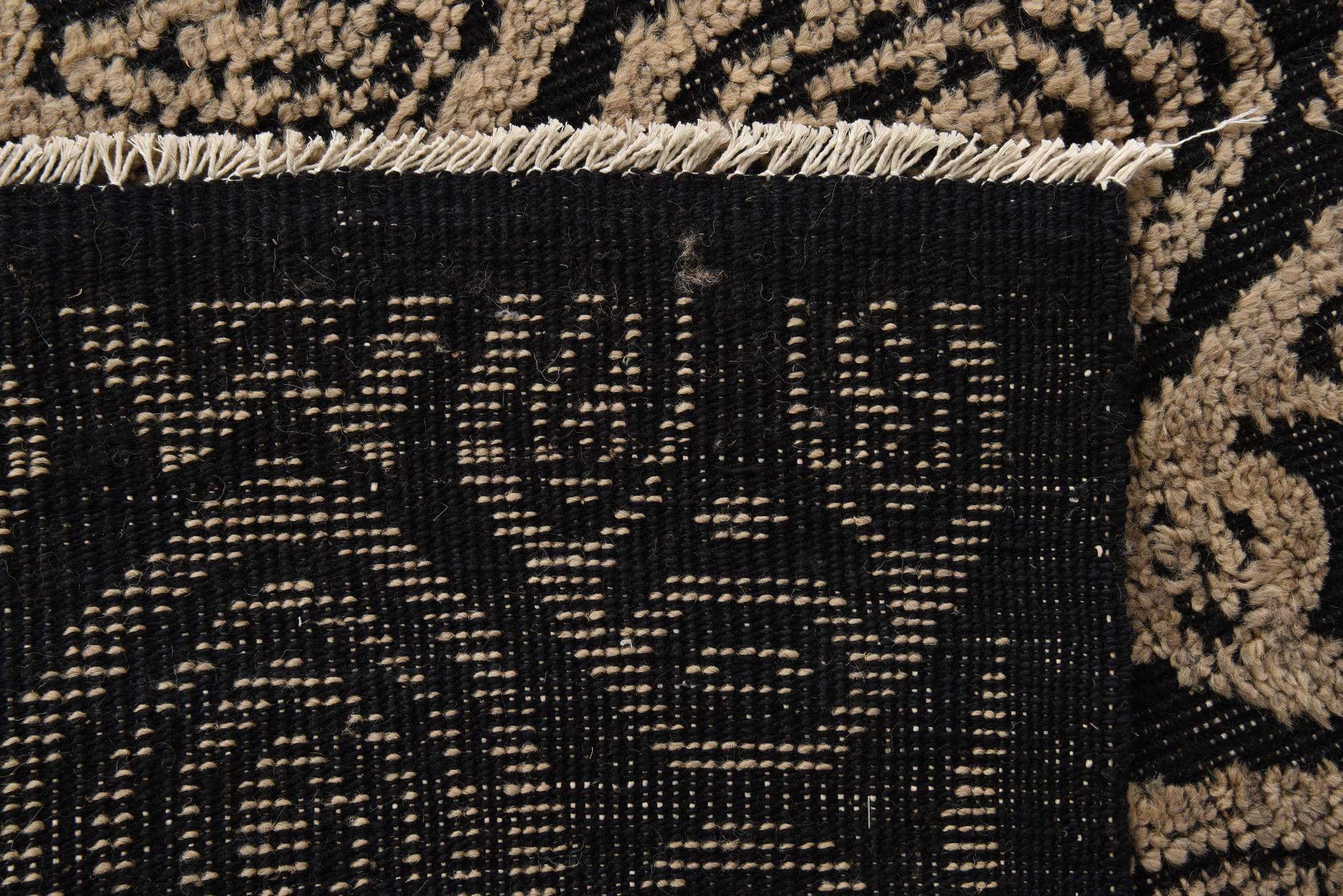8' 9 x 11' 6 Hand Knotted Darya Wool Rug