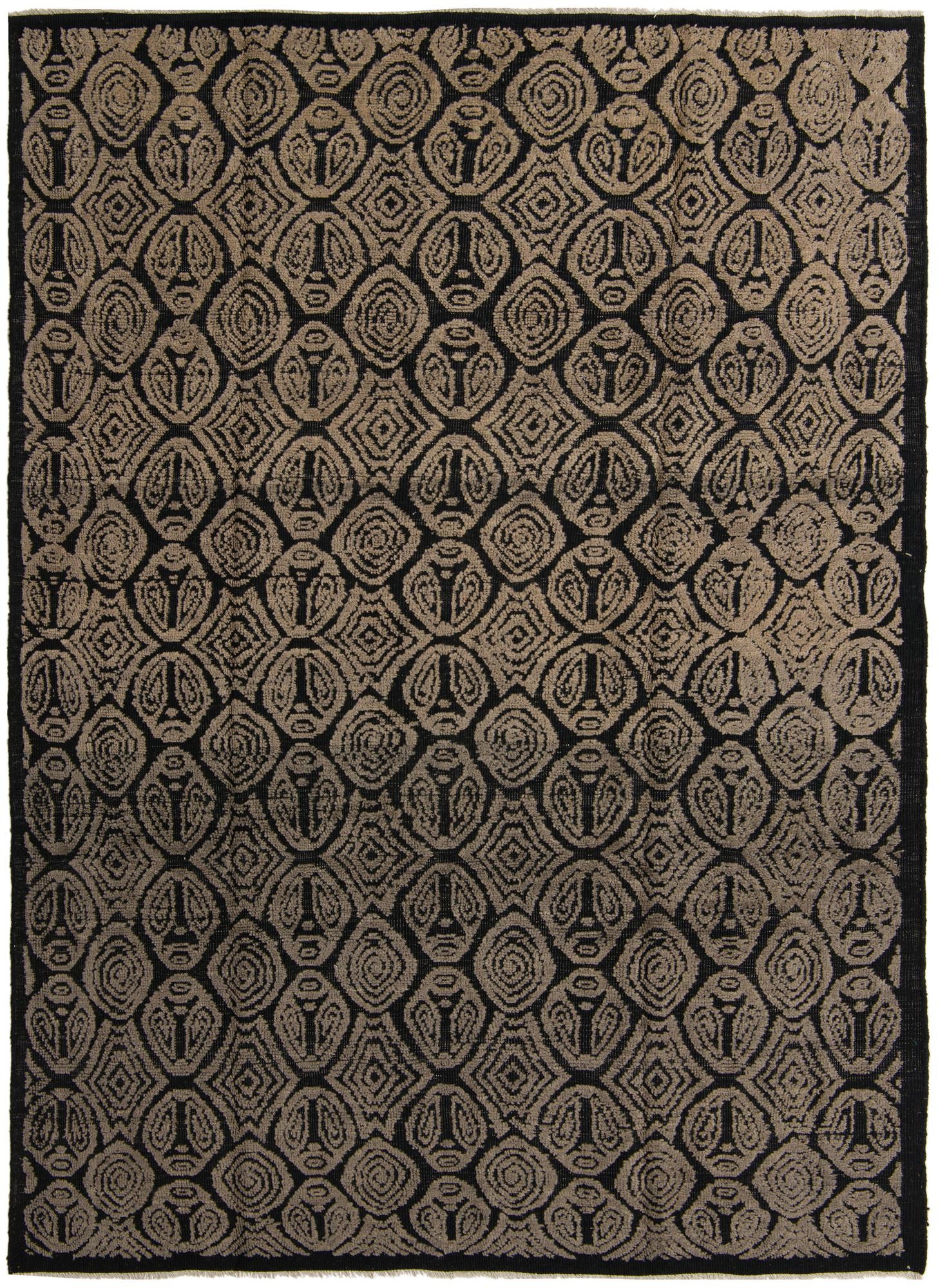 8' 9 x 11' 6 Hand Knotted Darya Wool Rug