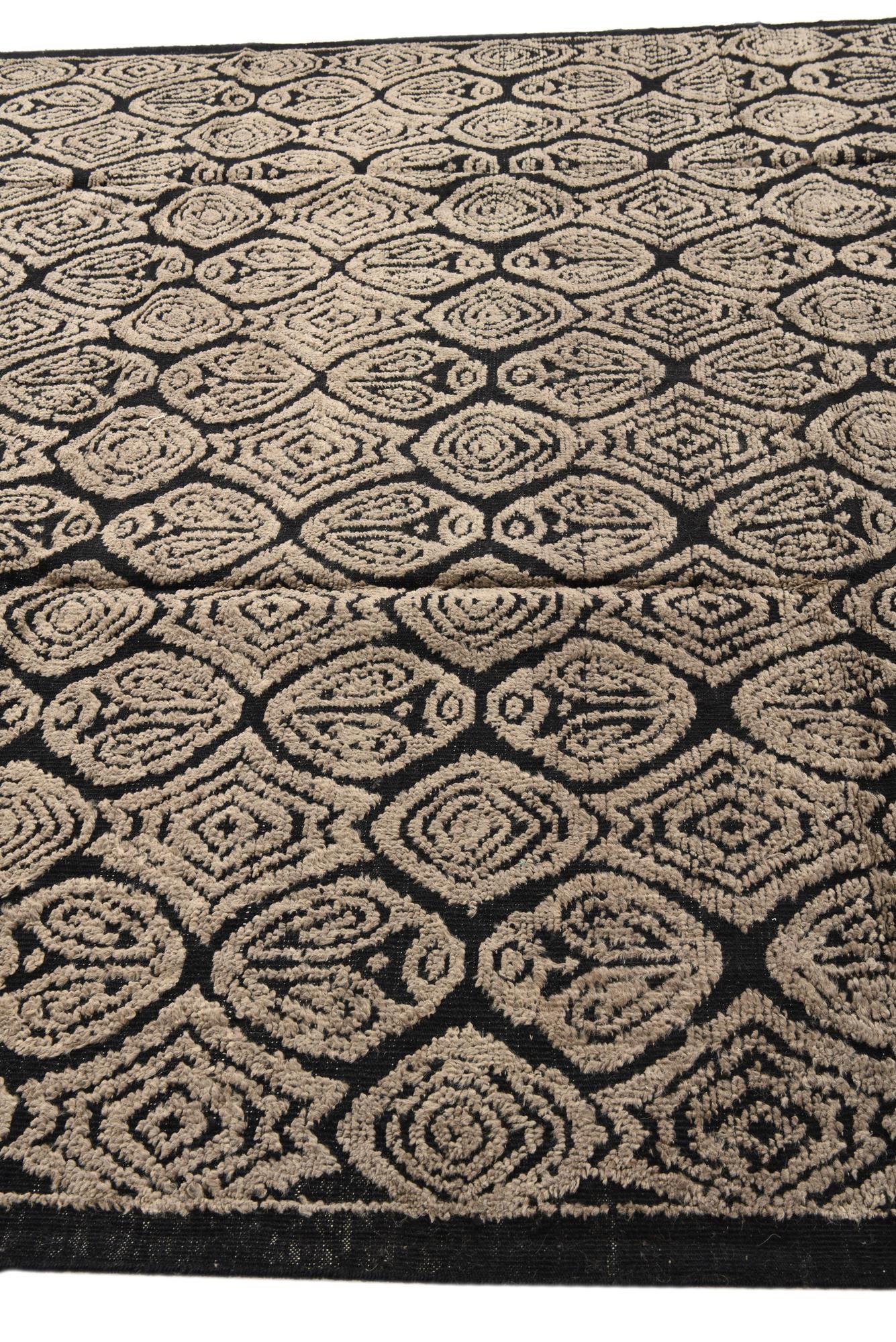 8' 8 x 12' 3 Hand Knotted Darya Wool Rug