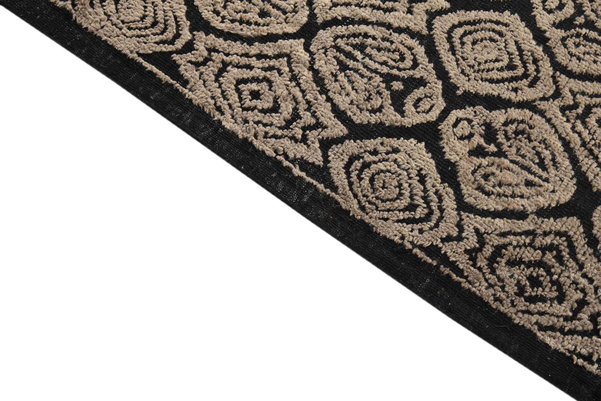 8' 8 x 12' 3 Hand Knotted Darya Wool Rug