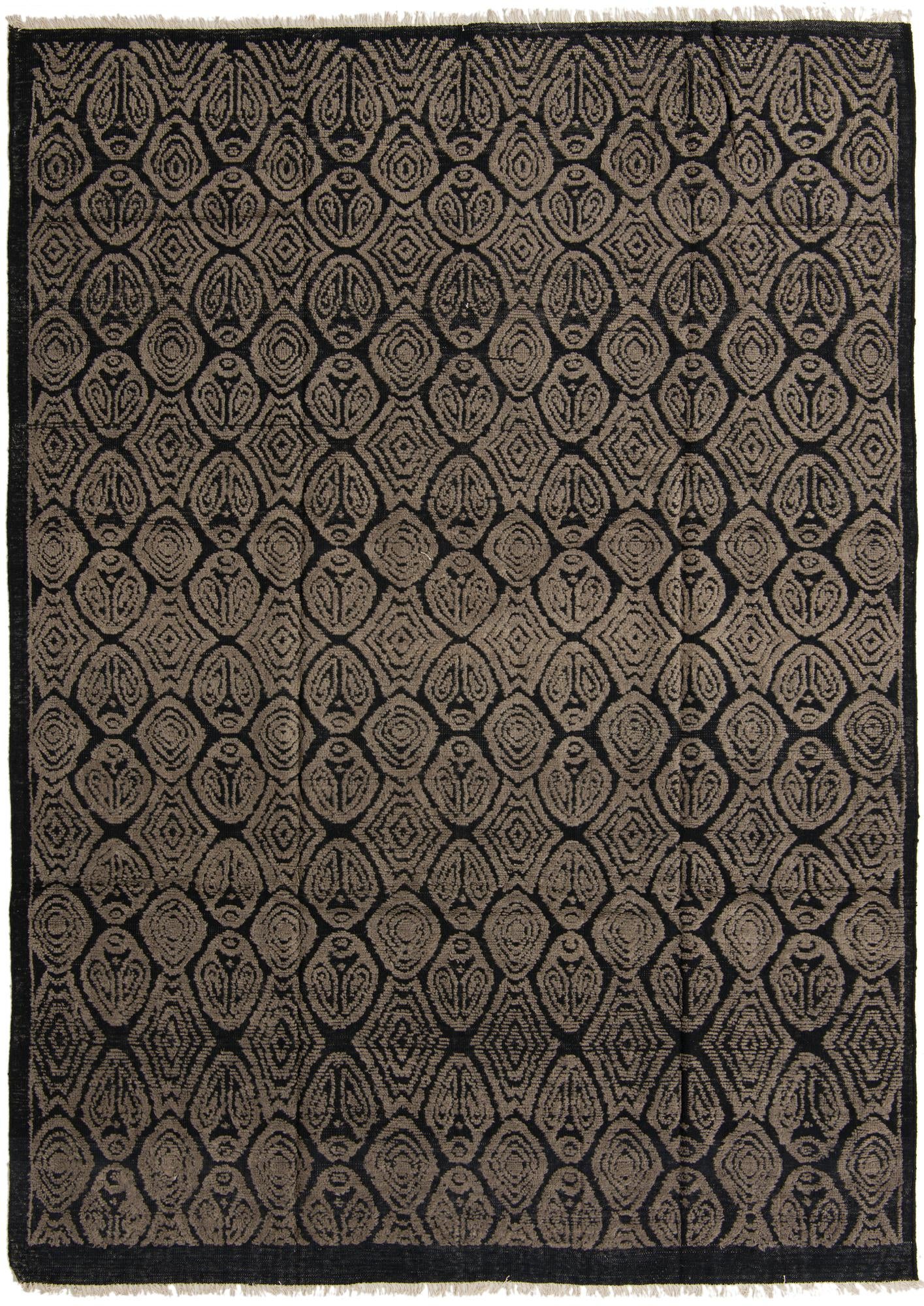 8' 8 x 12' 3 Hand Knotted Darya Wool Rug