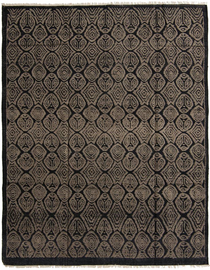 Detail image of 8' 8 x 12' 3 Hand Knotted Darya Wool Rug