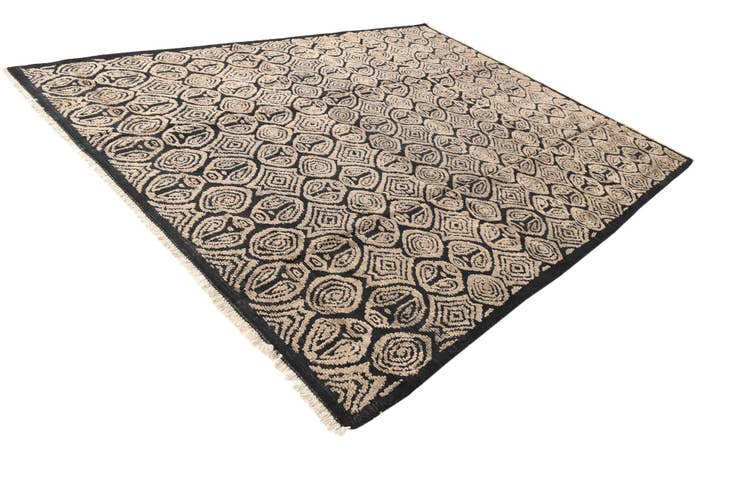 Detail image of 9' 2 x 12' 3 Hand Knotted Darya Wool Rug