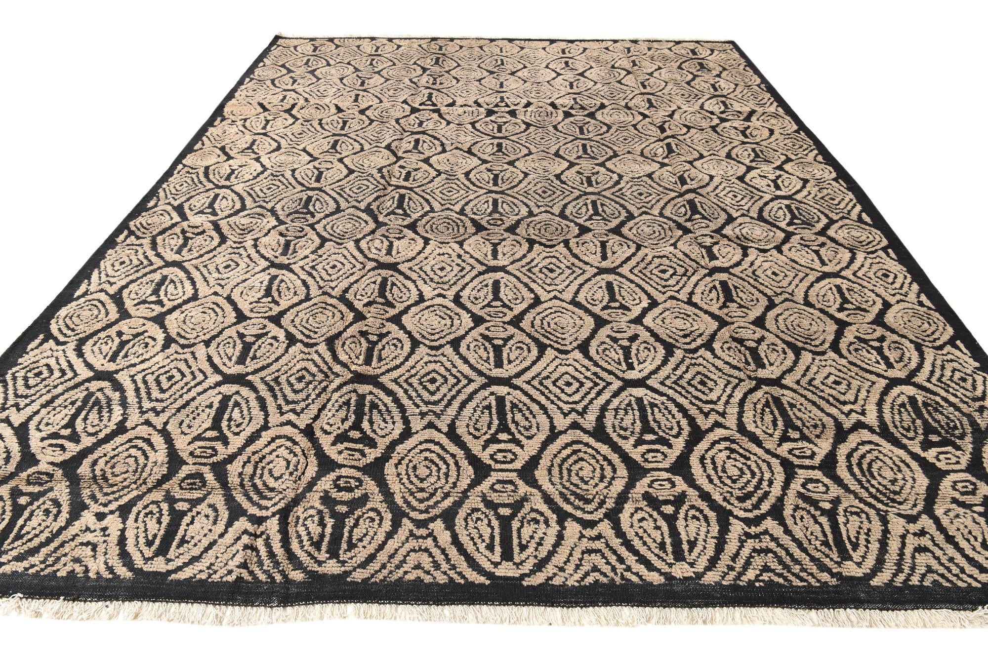 9' 2 x 12' 3 Hand Knotted Darya Wool Rug