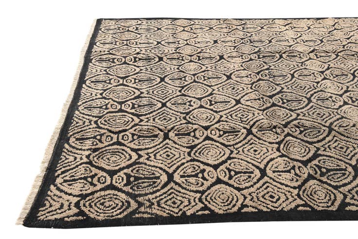 Detail image of 9' 2 x 12' 3 Hand Knotted Darya Wool Rug