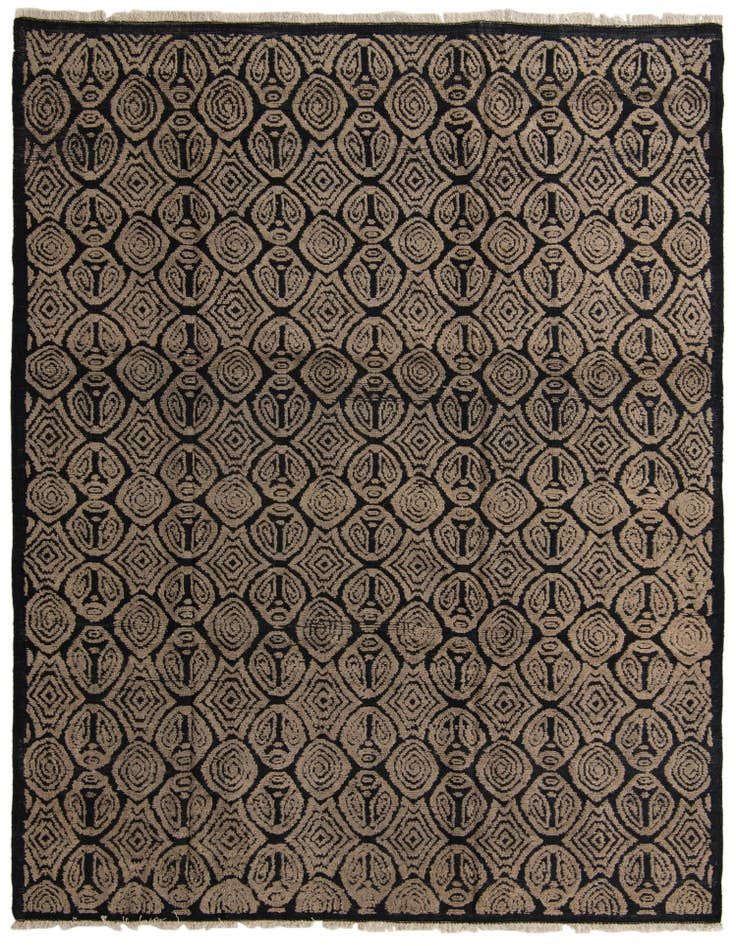 Detail image of 9' 2 x 12' 3 Hand Knotted Darya Wool Rug