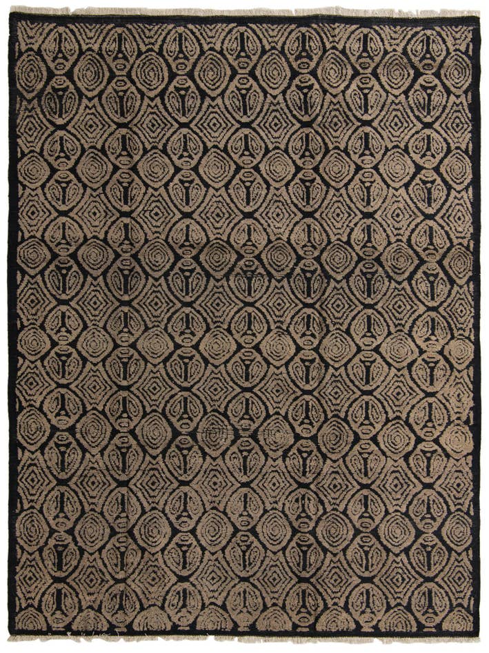 Detail image of 9' 2 x 12' 3 Hand Knotted Darya Wool Rug