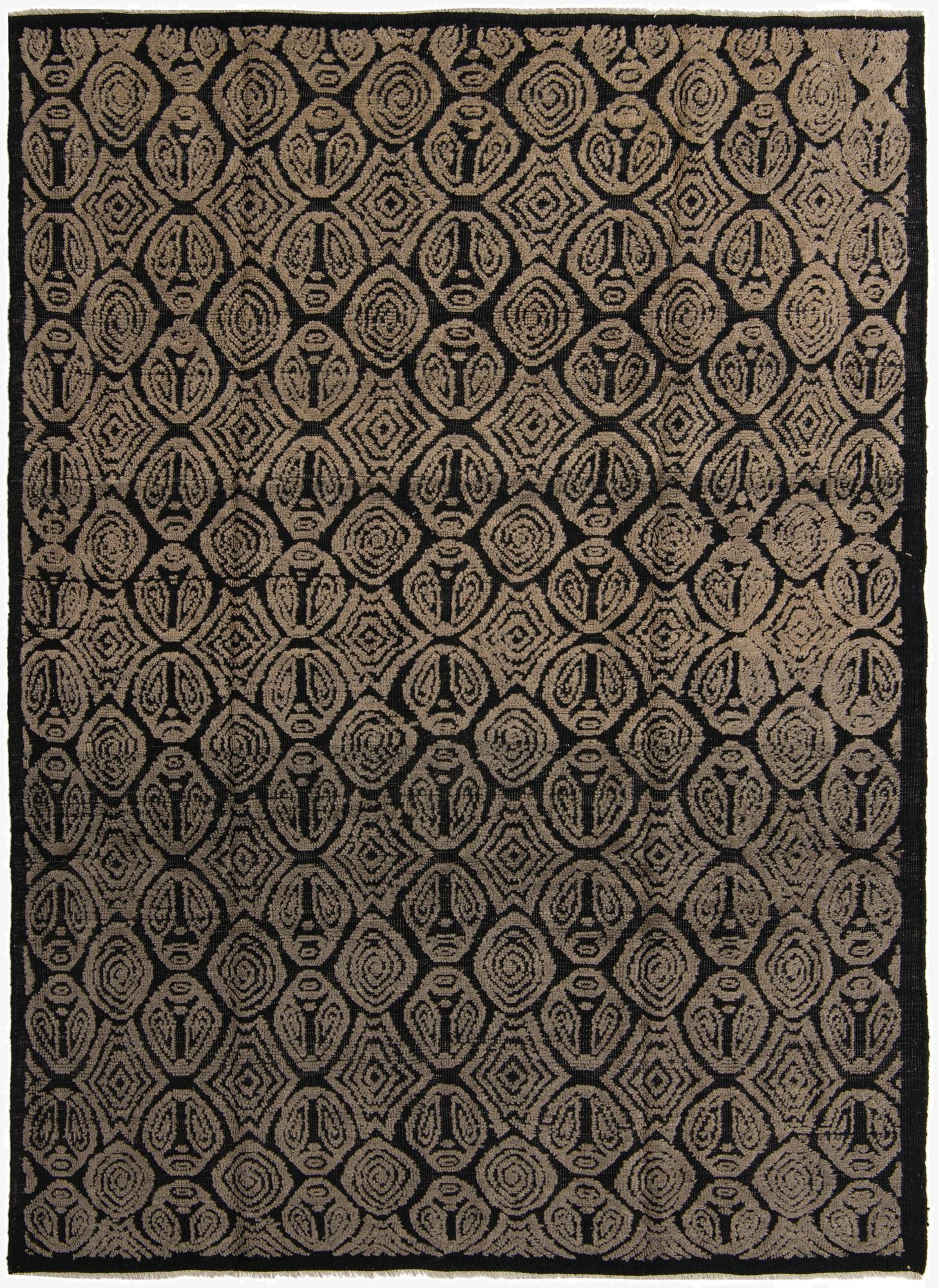 8' 9 x 11' 6  Hand Knotted Darya Wool Rug