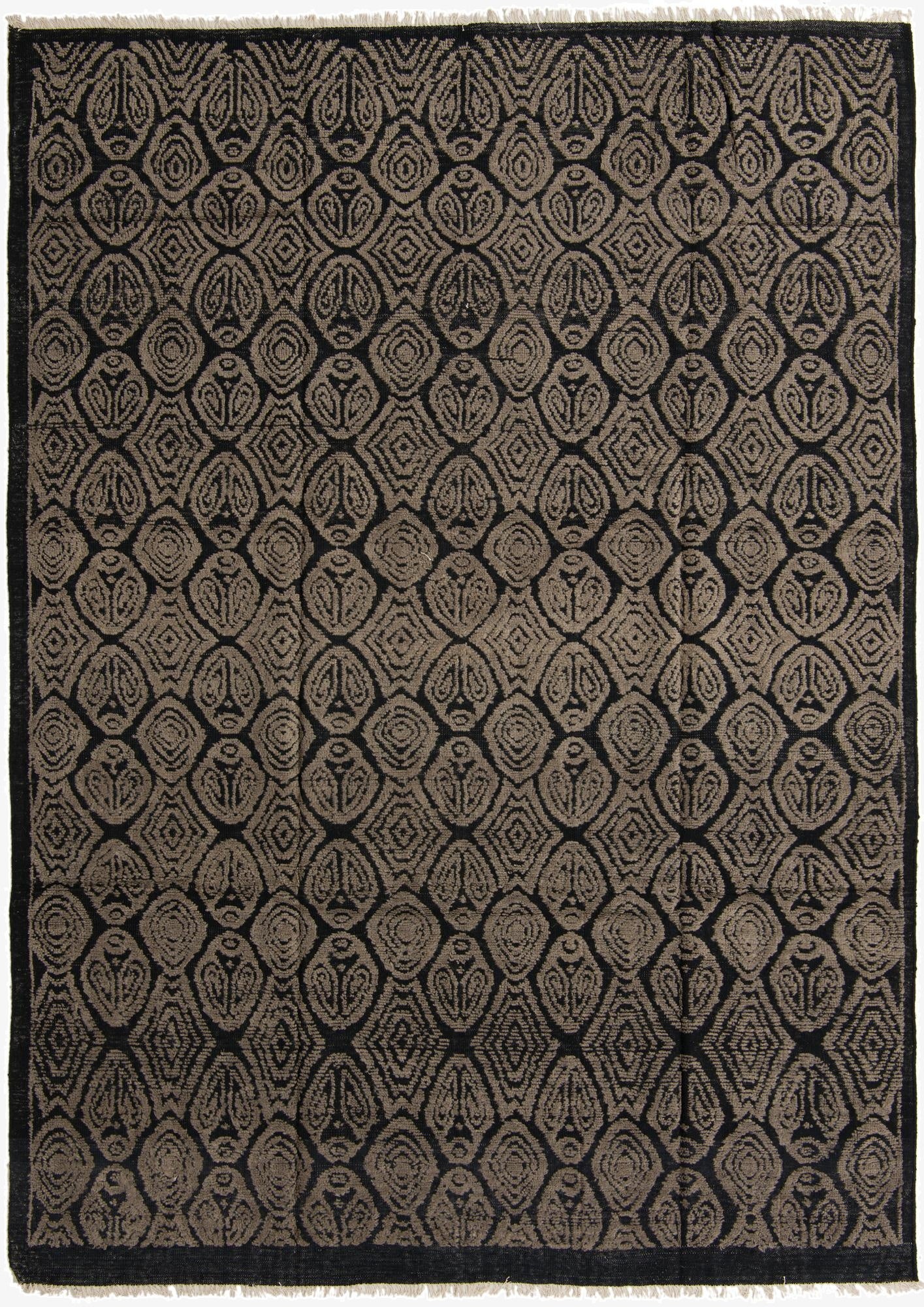 8' 8 x 12' 3  Hand Knotted Darya Wool Rug