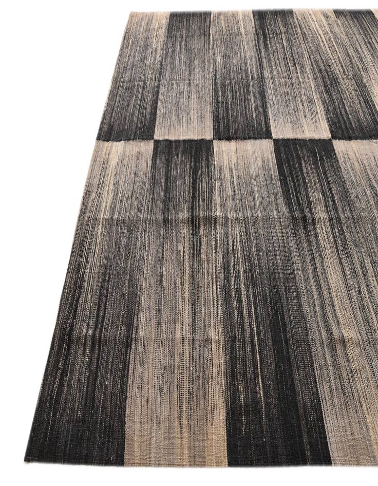 Detail image of 8' 4 x 9' 9  Hand Woven Kilim Modern Wool Rug