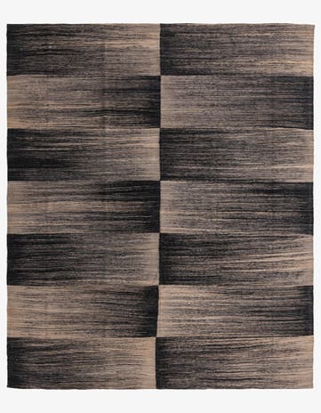 8' 4 x 9' 9 Hand Woven Kilim Modern Wool Rug