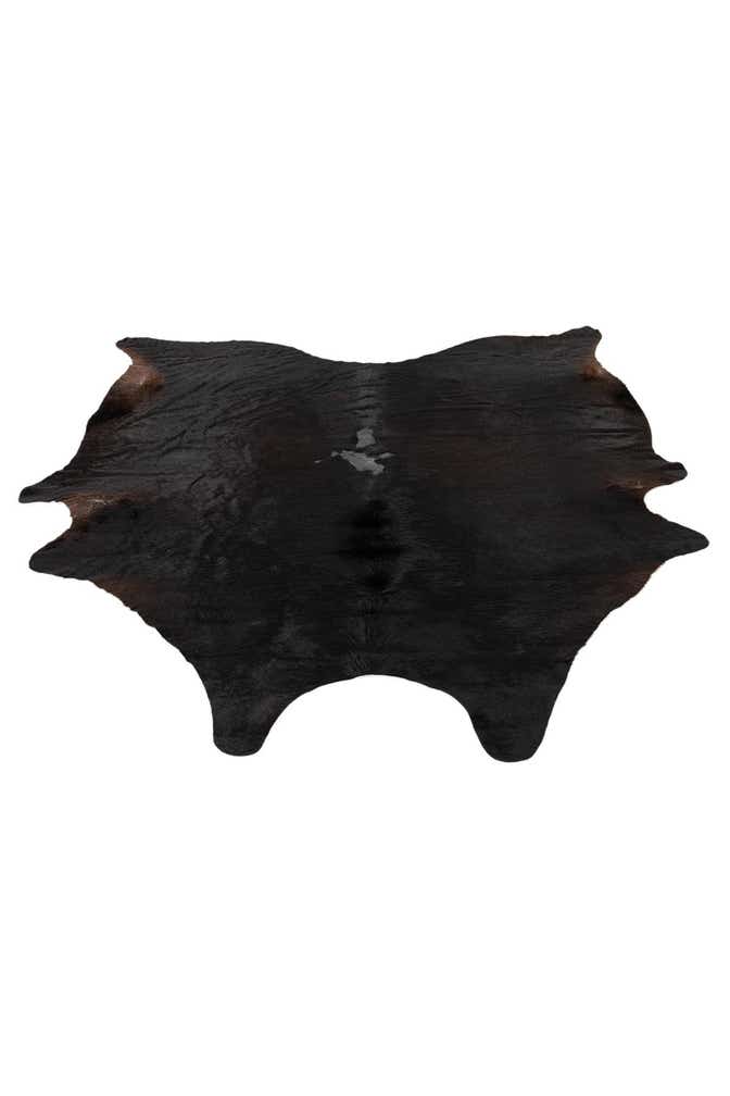 7' 2 x 7' 6 Cowhide Leather Freeform Rug