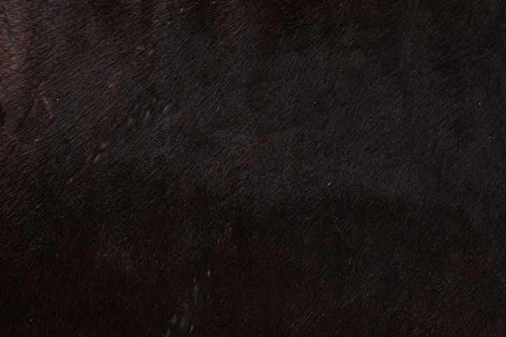 7' 2 x 7' 6 Cowhide Leather Freeform Rug