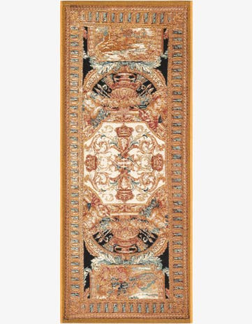 2' x 5' Easy-Clean Traditional Indoor / Outdoor Runner Rug