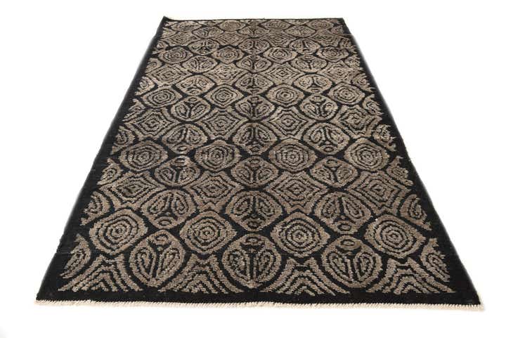 5' 4 x 9' 11 Hand Knotted Darya Wool Rug