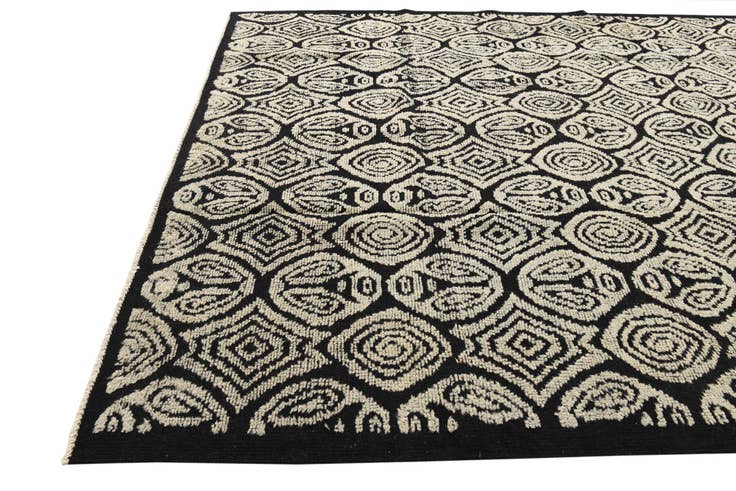 Detail image of 8' 6 x 10' 5 Hand Knotted Darya Wool Rug