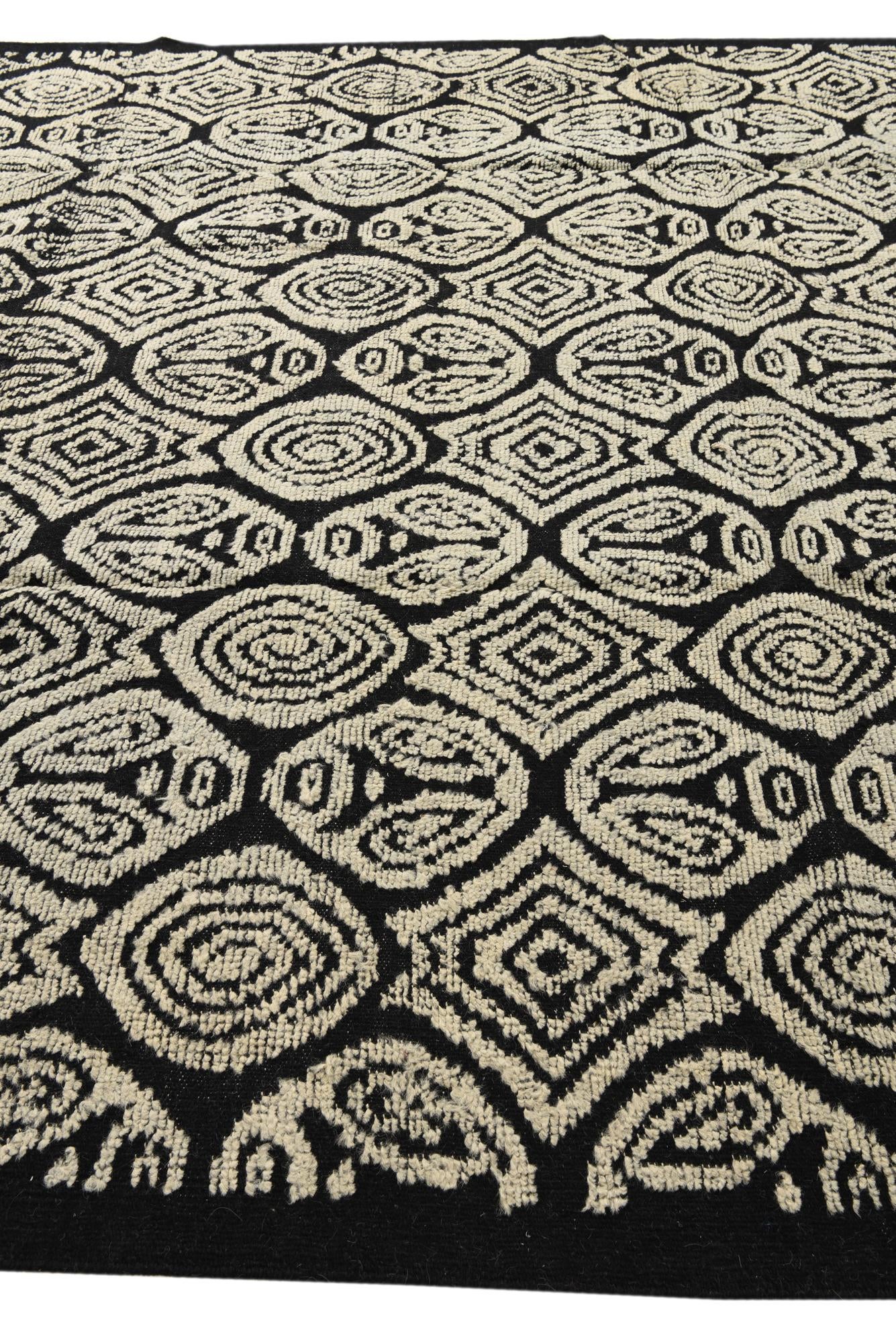 8' 6 x 10' 5 Hand Knotted Darya Wool Rug