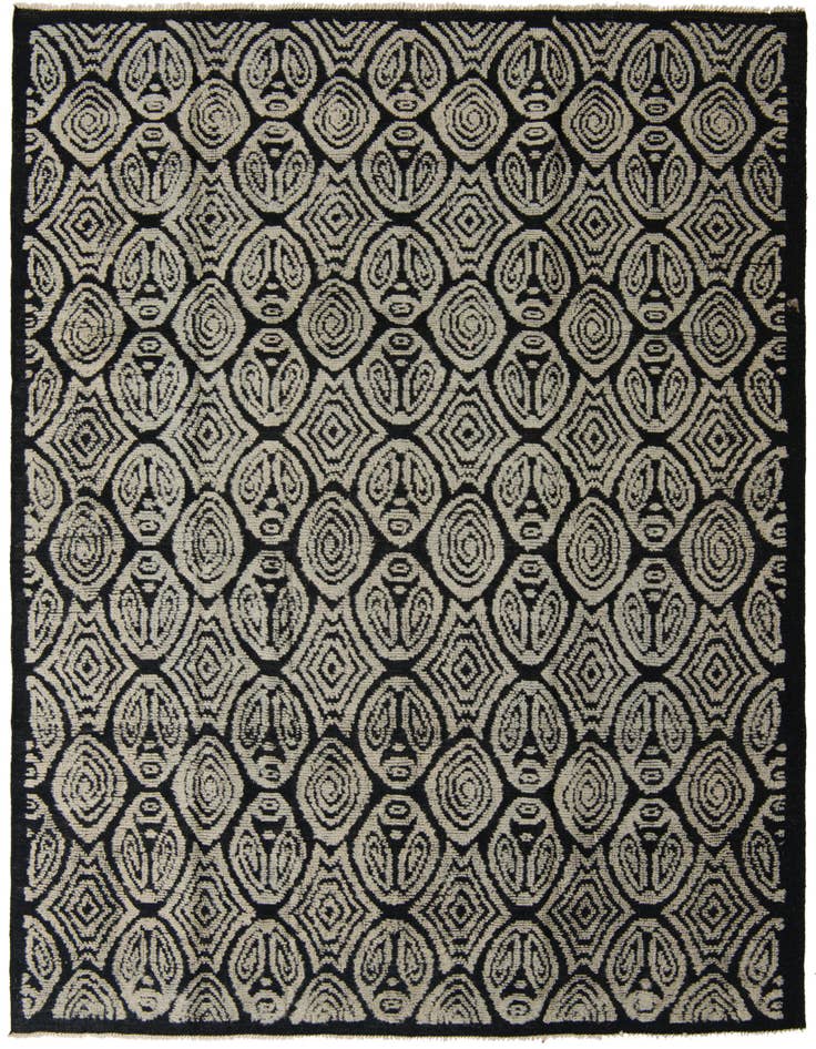 Detail image of 8' 6 x 10' 5 Hand Knotted Darya Wool Rug