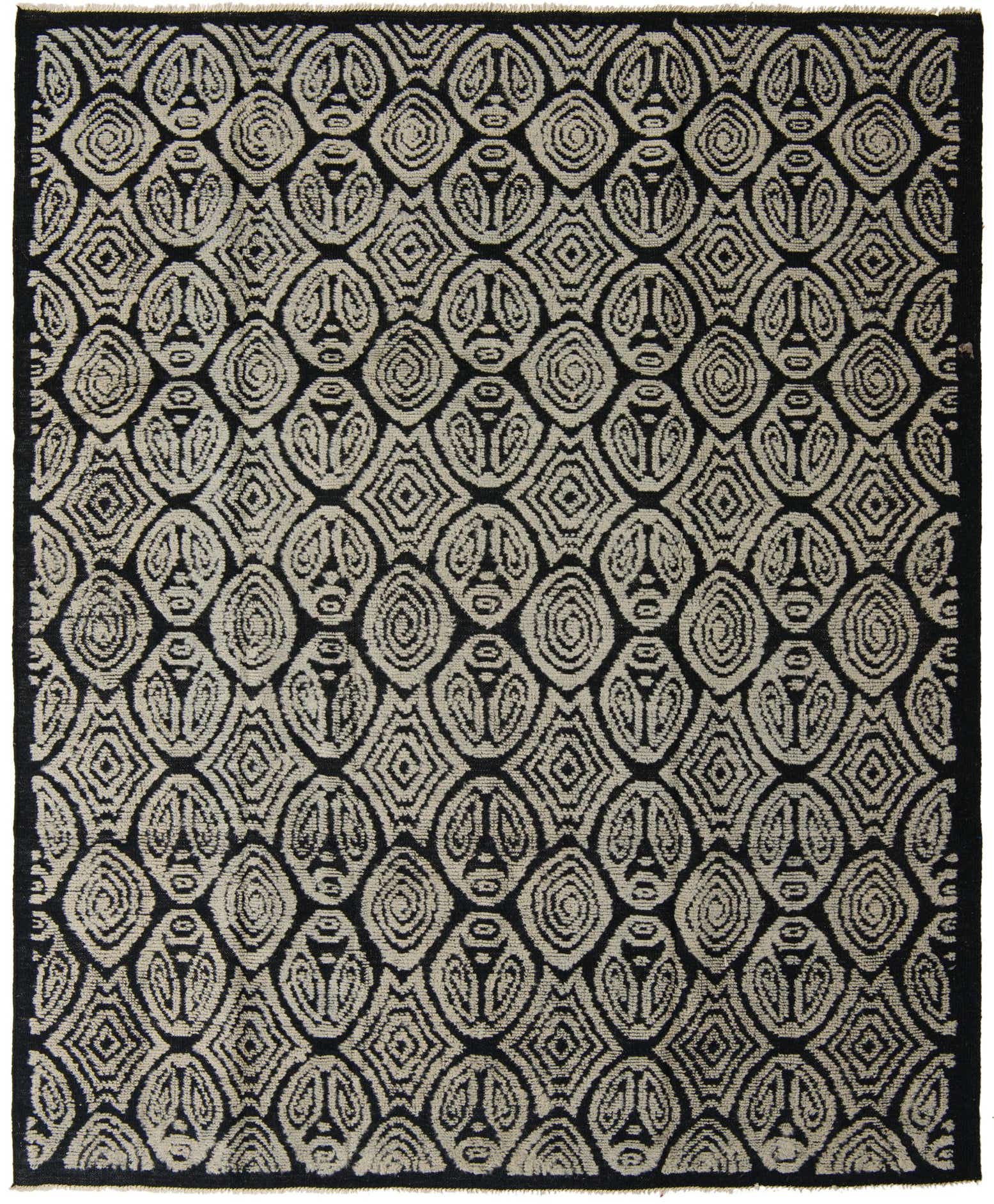 8' 6 x 10' 5 Hand Knotted Darya Wool Rug