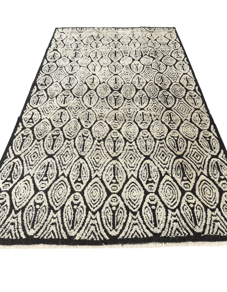 Detail image of 8' 7 x 10' 4  Hand Knotted Darya Wool Rug